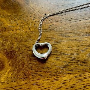 Tiffany & Co Elsa Peretti Heart necklace